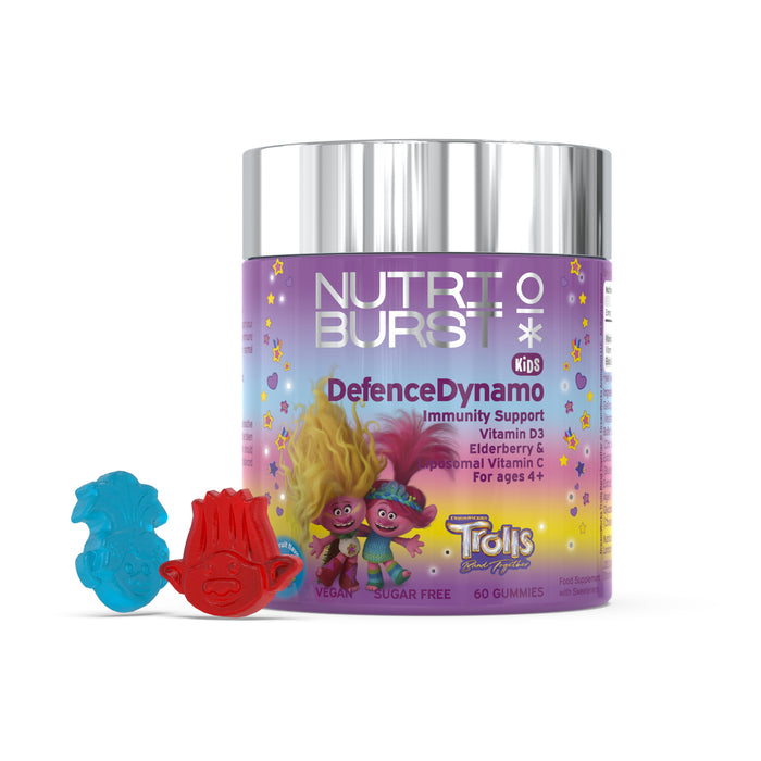 Nutri Burst Trolls DefenceDynamo - Immunity Support (60 Gummies)